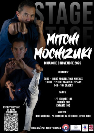 Stage Mitchi Mochizuchi à Auch