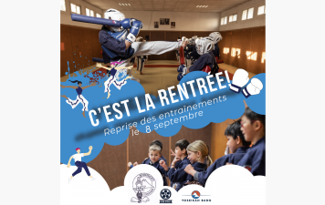 C'est la rentrée! En route pour la nouvelle saison!